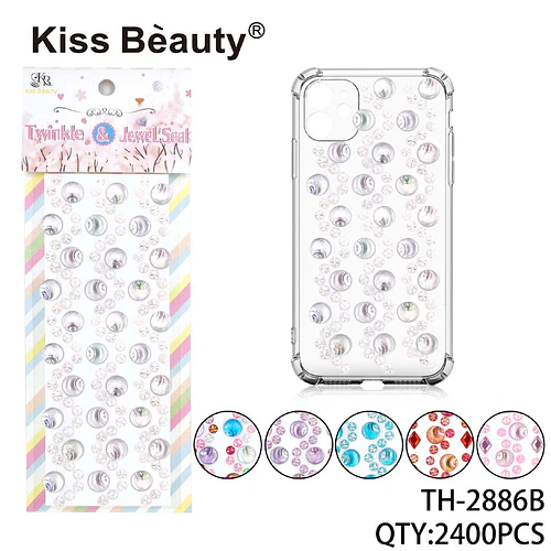 Adhesivos de Joyas Decorativas Twinkle & Jewel Seal Kiss Bèauty - Chuys Beautys | Chuy's Beautys