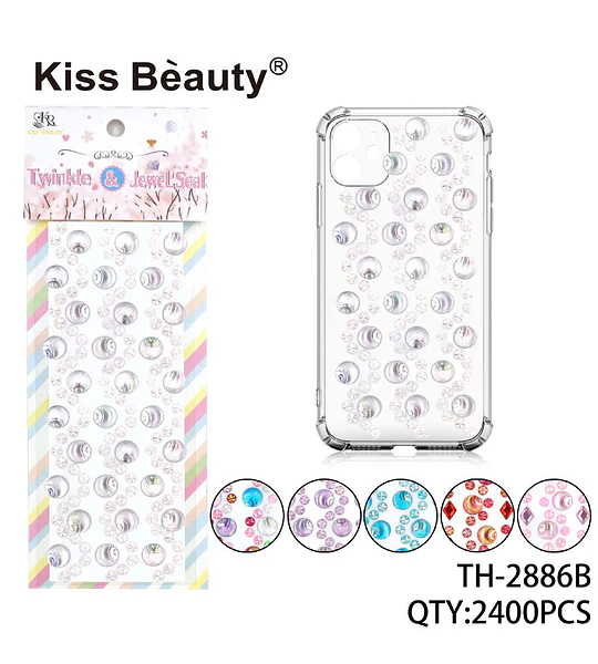 Adhesivos de Joyas Decorativas Twinkle & Jewel Seal Kiss Bèauty