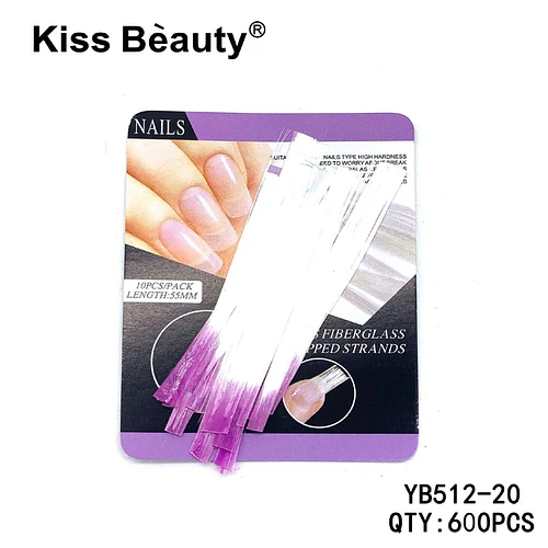 Fibra de Vidrio para Uñas Kiss Bèauty de Alta Dureza 55mm - Chuys Beautys | Chuy's Beautys