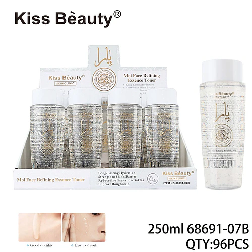 Tónico Esencia Facial Refinante Kiss Beauty con Hidratación Duradera - Chuys Beautys | Chuy's Beautys