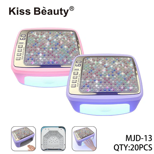 Lámpara UV/LED para Uñas con Diseño Glitter Kiss Bèauty - Chuys Beautys | Chuy's Beautys
