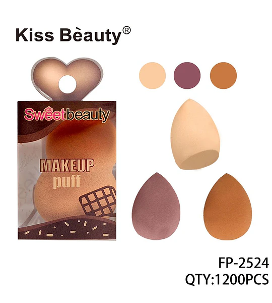 Esponja de Maquillaje en Forma de Gota Sweetbeauty Kiss Bèauty