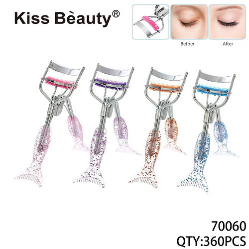 Rizador de Pestañas con Diseño Cola de Sirena Kiss Bèauty - Chuys Beautys | Chuy's Beautys