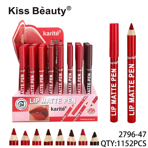 Lápiz Labial Mate de Alta Pigmentación Karité - Chuys Beautys | Chuy's Beautys