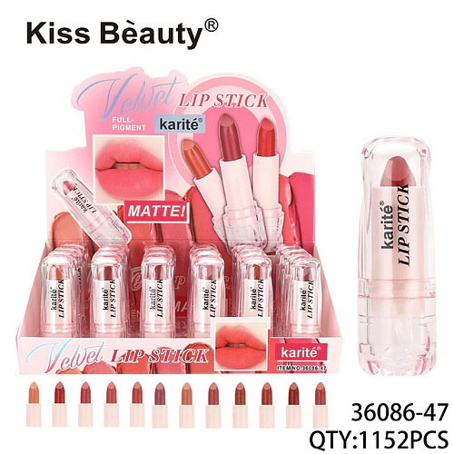 Labial Velvet Full Pigment Mate Karité - Chuys Beautys | Chuy's Beautys