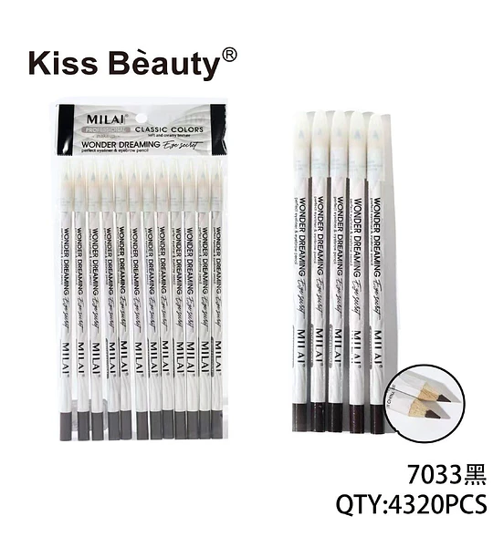 Kiss Beauty MILAI Lápiz Delineador y Cejas Wonder Dreaming Classic Colors
