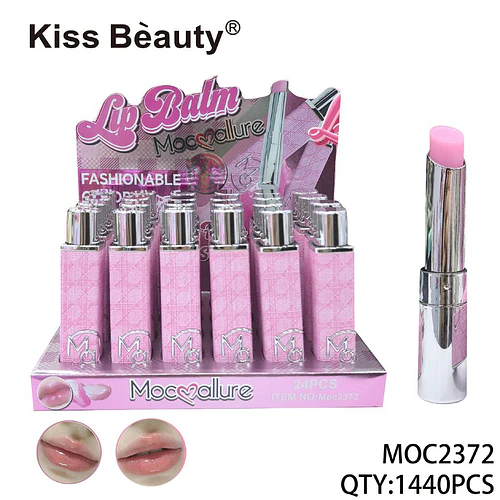 Bálsamo Labial Hidratante Rosa Kiss Bèauty Mocvallure - Chuys Beautys | Chuy's Beautys