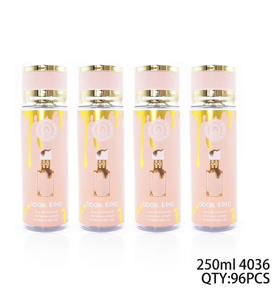 Eau de Parfum Natural Spray Odor Epic 250ml