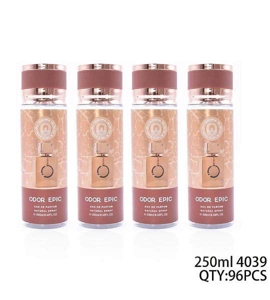 Perfume Eau de Parfum Natural Spray Odor Epic 250ml