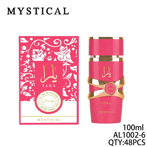 Perfume Yara Mystical Candy Eau de Parfum para Mujer 100ml - Chuys Beautys | Chuy's Beautys