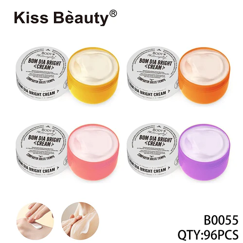Crema Corporal Iluminadora Kiss Beauty Bom Dia Bright - Chuys Beautys | Chuy's Beautys