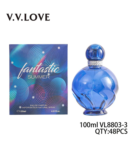 Perfume Eau de Parfum Fantastic Summer V.V.LOVE 120ml