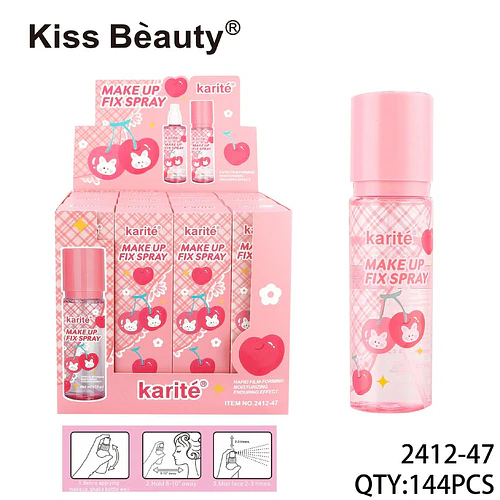 Spray Fijador de Maquillaje Hidratante Karité con Efecto Duradero - Chuys Beautys | Chuy's Beautys