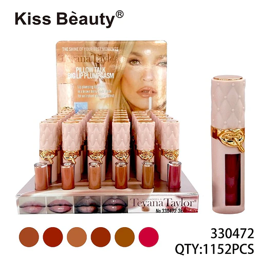 Kiss Beauty Teyana Taylor Gloss Labial Voluminizador Efecto Plumping - Chuys Beautys | Chuy's Beautys
