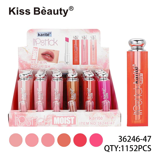 Lápiz Labial Hidratante Karité Repair & Nourish de Kiss Bèauty - Chuys Beautys | Chuy's Beautys