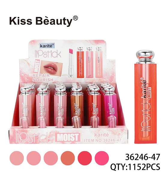 Lápiz Labial Hidratante Karité Repair & Nourish de Kiss Bèauty