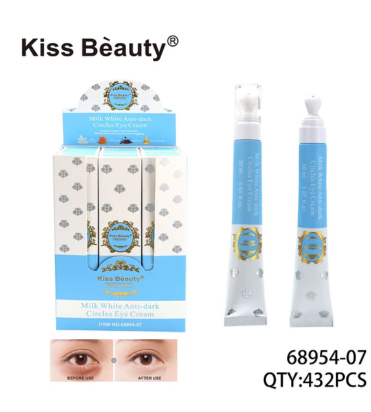 Crema de Ojos Milk White Anti-Ojeras Kiss Bèauty 30ml