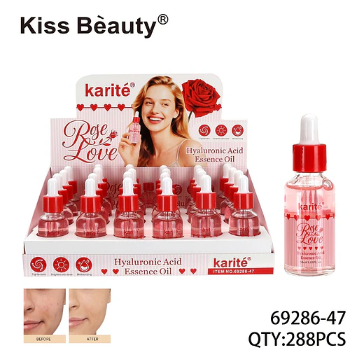 Esencia facial hidratante Karité Rose Love con Ácido Hialurónico - Chuys Beautys | Chuy's Beautys