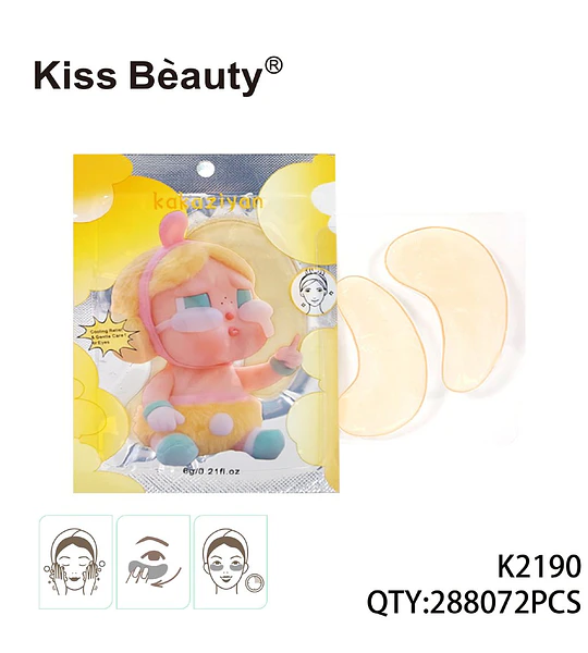 Parches para Ojos Refrescantes y Suaves Kiss Bèauty