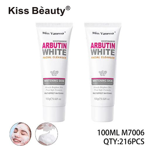 Limpiador Facial Blanqueador Miss Vanessa con Niacinamida y Arbutina - Chuys Beautys | Chuy's Beautys