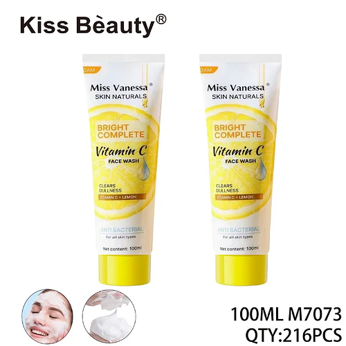 Limpiador Facial Iluminador con Vitamina C y Limón Miss Vanessa Skin Naturals - Chuys Beautys | Chuy's Beautys