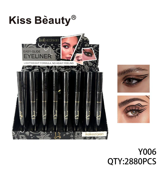 Delineador de Ojos Easy-Glide Kakaziyan Kiss Beauty