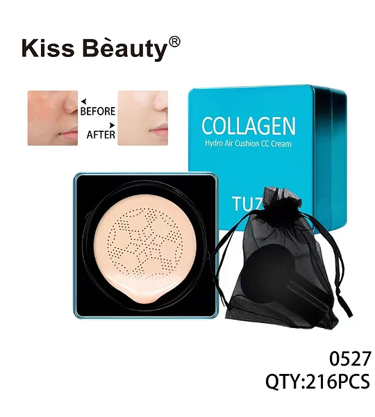 CC Cream con Colágeno Hydro Air Cushion Kiss Bèauty