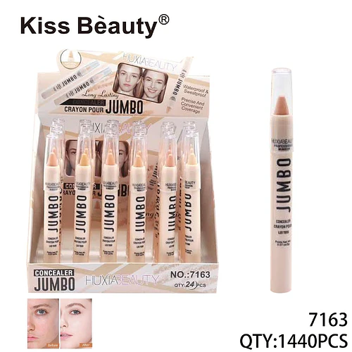 Corrector en Barra Jumbo HUXIABEAUTY Larga Duración y Resistente al Agua - Chuys Beautys | Chuy's Beautys