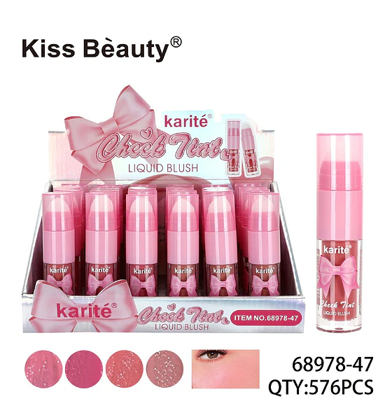 Tinte Líquido para Mejillas Karité Cheek Tint con Acabado Natural