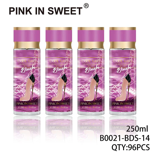 Fragancia Corporal Pink In Sweet Cool Girl Blush 250ml - Chuys Beautys | Chuy's Beautys