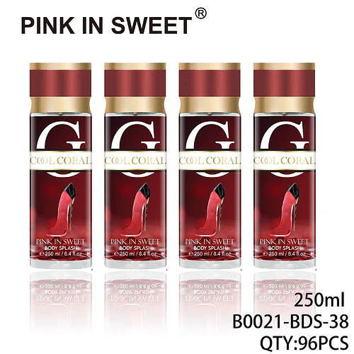 Body Splash Pink In Sweet Cool Coral 250ml - Chuys Beautys | Chuy's Beautys