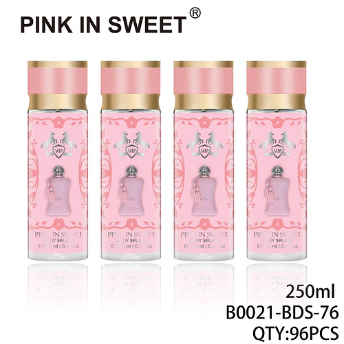 Body Splash Pink In Sweet con fragancia VIP de 250ml - Chuys Beautys | Chuy's Beautys