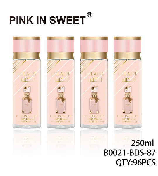 Body Splash Eclaire Pink In Sweet 250ml