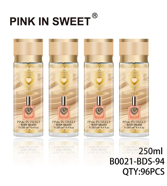 Body Splash Pink in Sweet Dolce & Lange Fragancia Corporal 250ml
