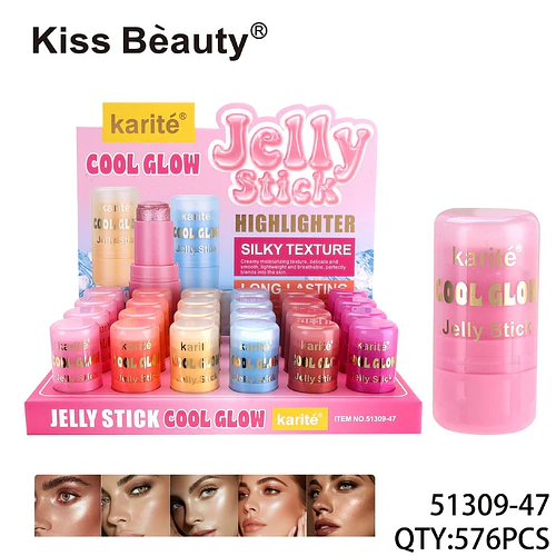 Karité Iluminador en Barra Jelly Stick Cool Glow - Chuys Beautys | Chuy's Beautys