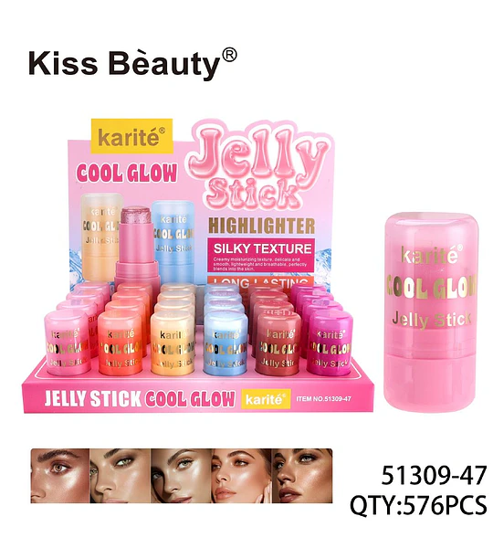 Karité Iluminador en Barra Jelly Stick Cool Glow