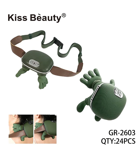 Masajeador Cervical Ergonómico con Manos Relajantes Kiss Bèauty