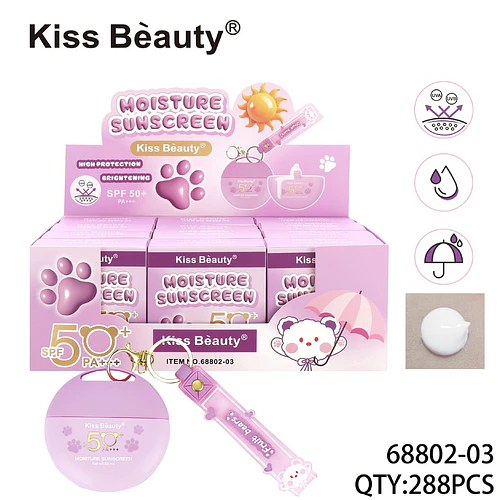 Protector Solar Hidratante SPF 50+ PA++++ Kiss Bèauty con Alta Protección - Chuys Beautys | Chuy's Beautys
