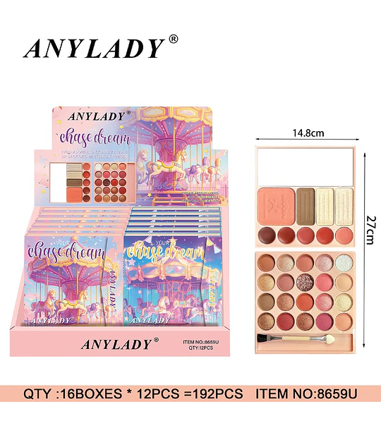 Paleta de Maquillaje Multifuncional Your Chase Dream ANYLADY
