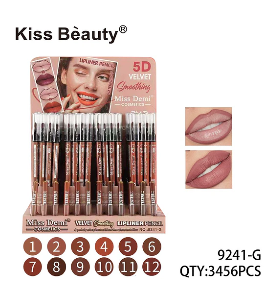 Delineador de Labios Velvet Smoothing Waterproof Miss Demi