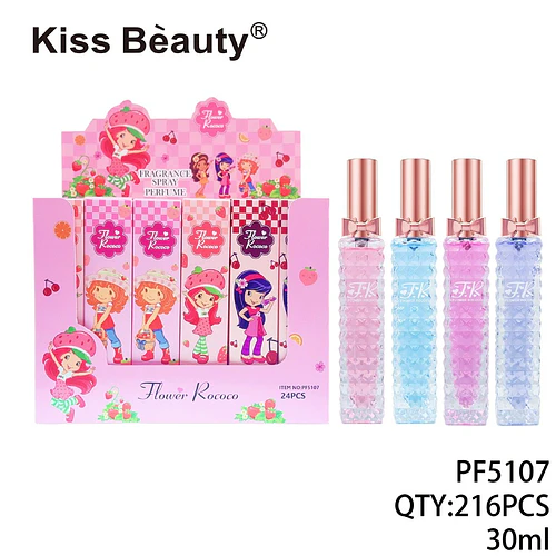 Set de Perfumes Infantiles Kiss Beauty Flower Rococo con Diseño Frutal - Chuys Beautys | Chuy's Beautys