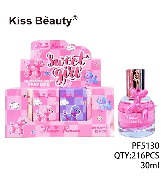 Fragancia Spray Dulce Floral Kiss Beauty Flower Rococo 30ml