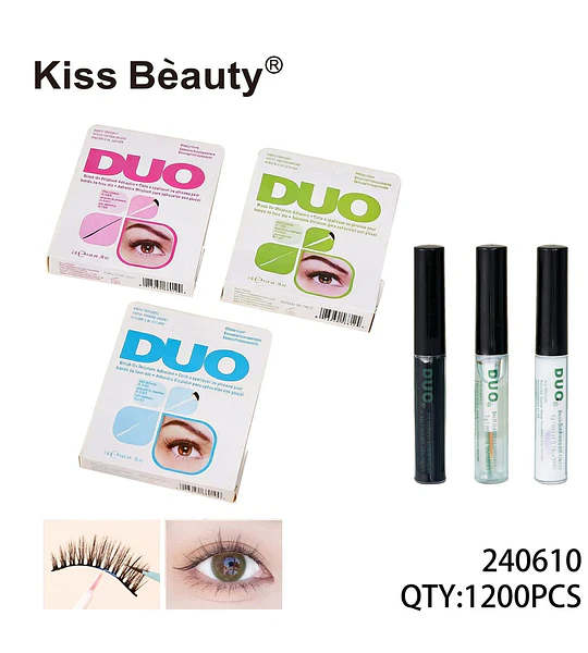 Adhesivo para Pestañas Postizas DUO Brush On con Aplicador de Pincel