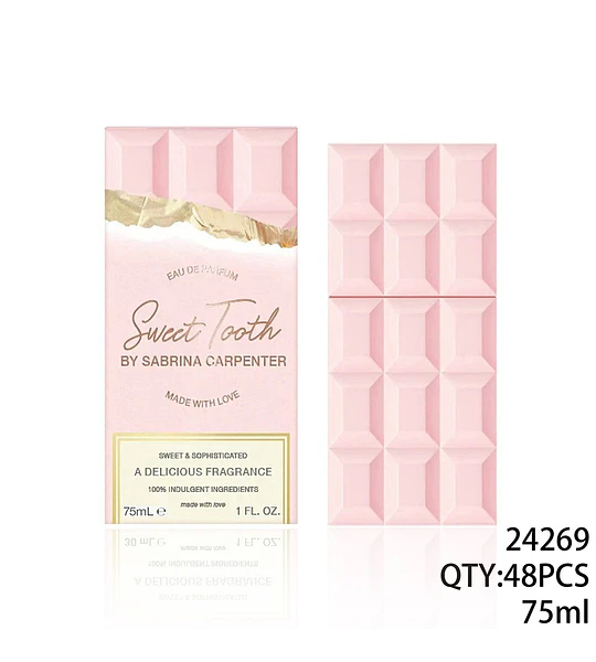 Fragancia Eau de Parfum Sweet Tooth Dulce y Sofisticada de Sabrina Carpenter 75ml