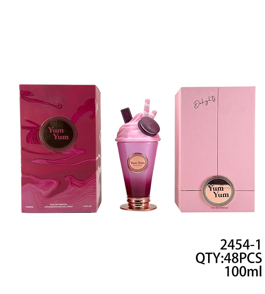 Eau de Parfum Yum Yum Delights con fragancia dulce y diseño divertido 100ml