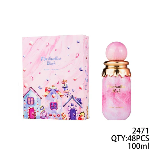 Fragancia Marshmallow Blush de Paris Corner para mujer 100ml - Chuys Beautys | Chuy's Beautys