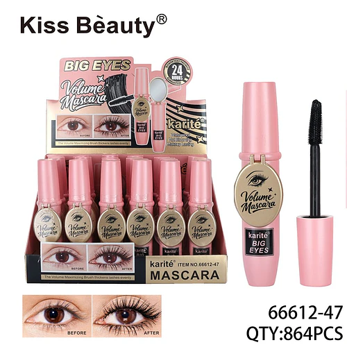 Mascara de Volumen Karité Big Eyes a prueba de agua 24 horas - Chuys Beautys | Chuy's Beautys