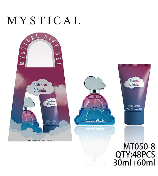Set de Perfume y Loción Corporal Mystical Rainbow Clouds