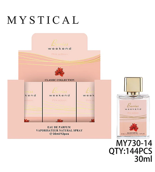 Eau de Parfum Barries Weekend Pink Edition Mystical 30ml