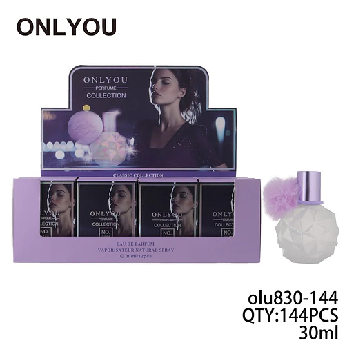 Perfume ONLYOU Classic Collection Eau de Parfum 30ml con Pom-Pom - Chuys Beautys | Chuy's Beautys